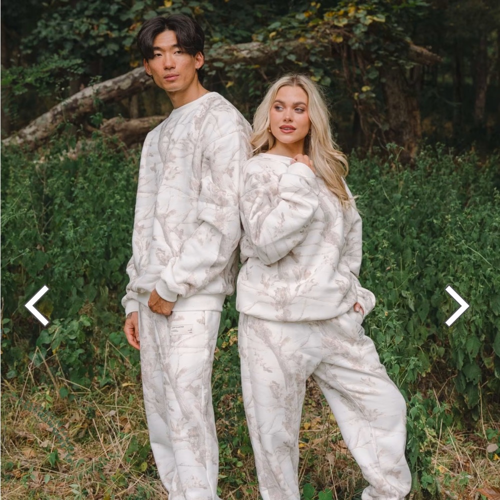 Comfrt White Oak Camo Sweatset